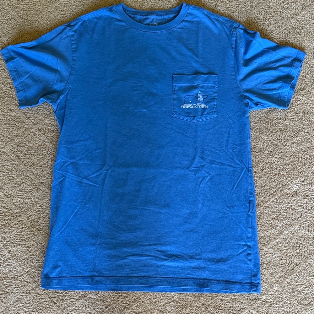 Vineyard Vines Classic Blue Short Sleeve Tee